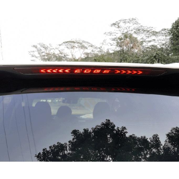 Carbon Fiber For Ford Edge 15-2021 Cover Trim 1X Style Sticker High Brake Lamp