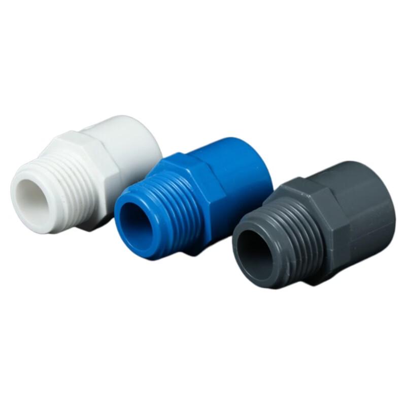 PVC External Thread Straight Pipe Connector