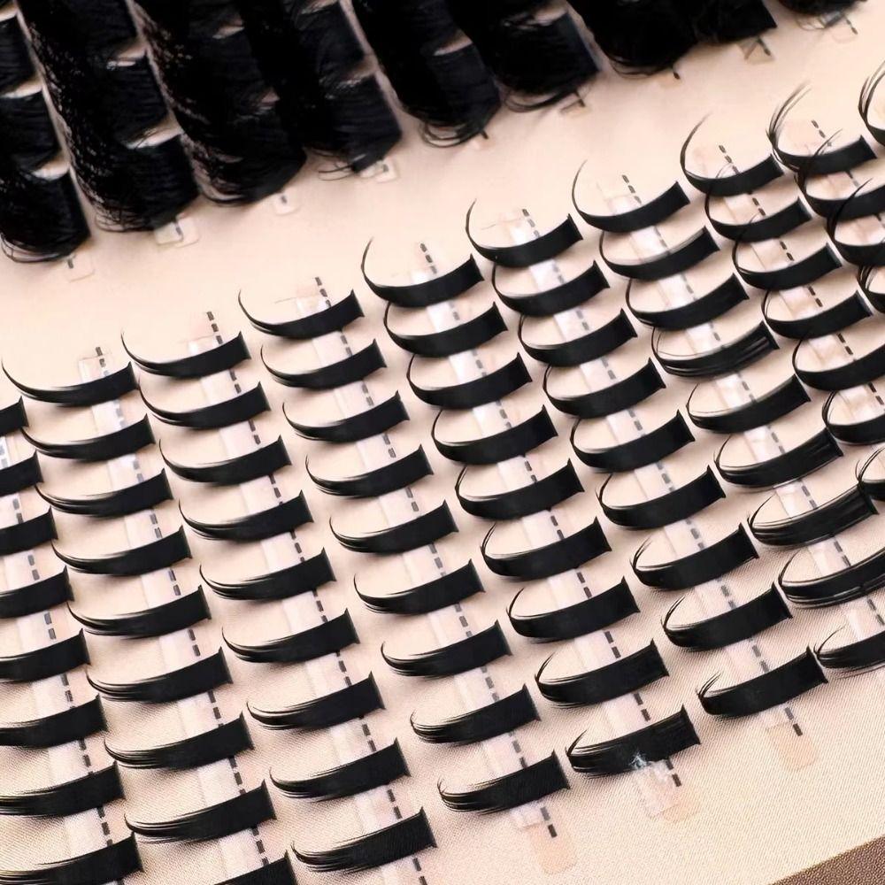 Bond and Seal False Eyelashes 10-18mm Length Fake Eyelash 3D Faux Mink Lash  Makeup Enhancement