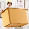 Exclusive Thickened Extra-large Storage Box, Household Plastic Clothes Storage Box, Large Box, Moving Finishing Box.