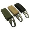 Outdoor Multi-purpose Nylon Webbing Buckle Portable Heavy Duty Adjustable Fastener Tape Camping Hiking Backpack Waist Hanging Keychain Rope