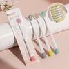 4/8pcs Wide-head Soft-bristled Toothbrush,individually Packaged,deep Cleaning,anti-slip Handle,for Household and Travel Carrying