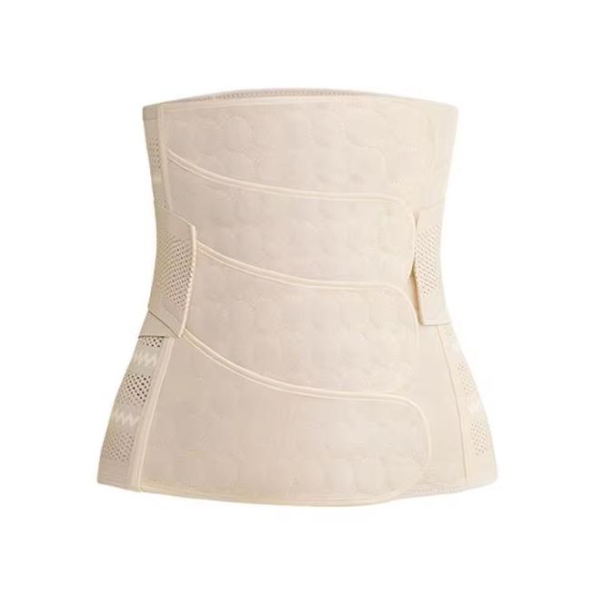 Postpartum Recovery Belly Belt Band Custom Postpartum Support Belt Postpartum Belly Wrap for Women L бежевый