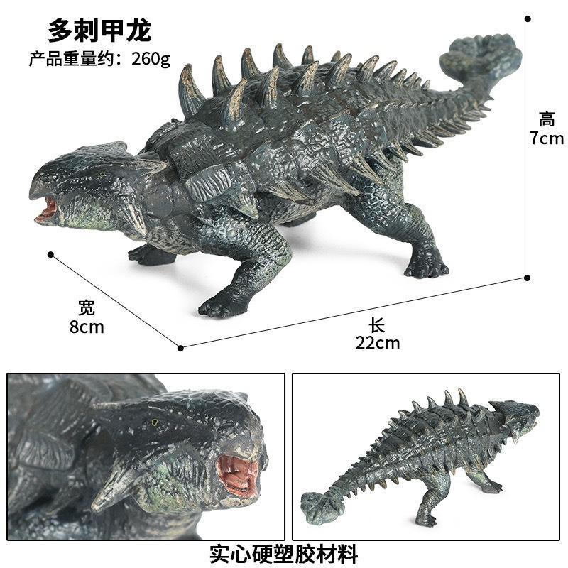 Jurassic Dinosaur Toy Set: Tyrannosaurus and Mosasaurus Models