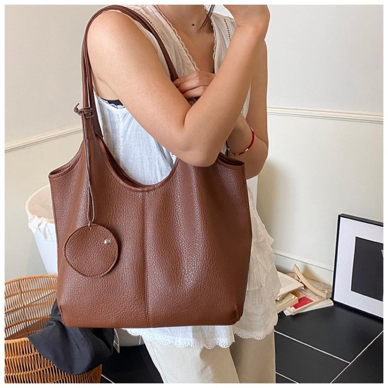 Versatile Retro Portable Tote Bag, New Fashionable One-shoulder Child and Mother Bag, Casual Simple Messenger Bag