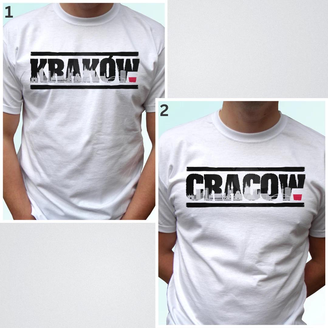 

Cracow kids boys T-Shirt Krakow koszulka Polska gift holiday tee Poland city top all sizes 160