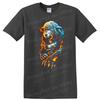 Wolf Sheep Fire Graphic T Shirt Unique Animal Art Cool Tee Design