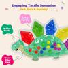 Children'S Creative Sensory Enlightenment Water Bag Pinching, Dinosaur Shaped Pressing Stress Relieving Fun Toy