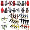 Star Wars Kampfdroide Bausteine Spielzeugfiguren Set für Jungen, DIY Montage Puzzle Steine Bausatz, Beutel mit Mehreren Stilen