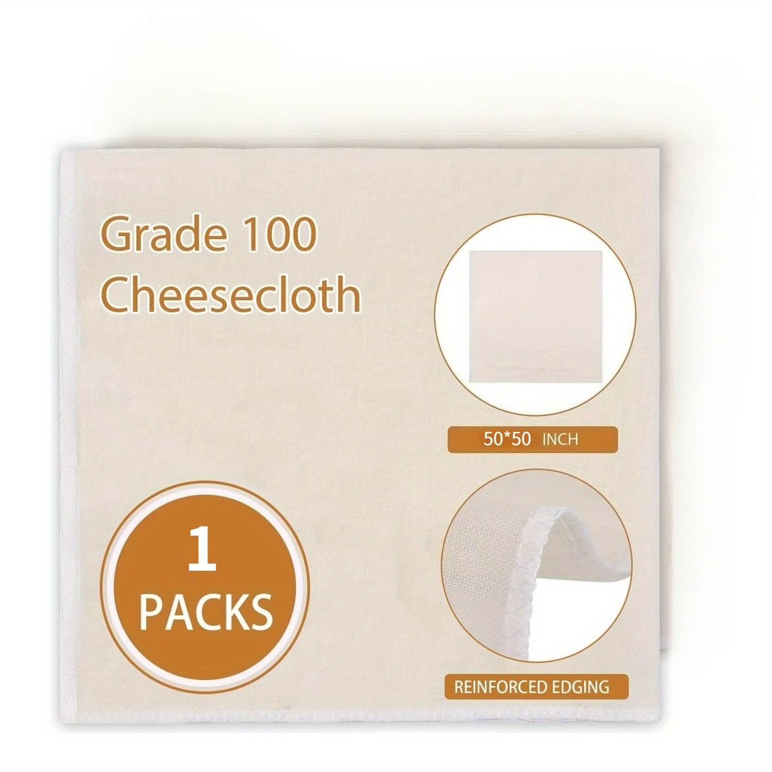 

10PCS Steamer Cloth Filter Cloth Cotton Fiber Mesh Strainer Absorbent Breathable Yogurt Cheese Beer Tofu Homebrew Cloth Filter