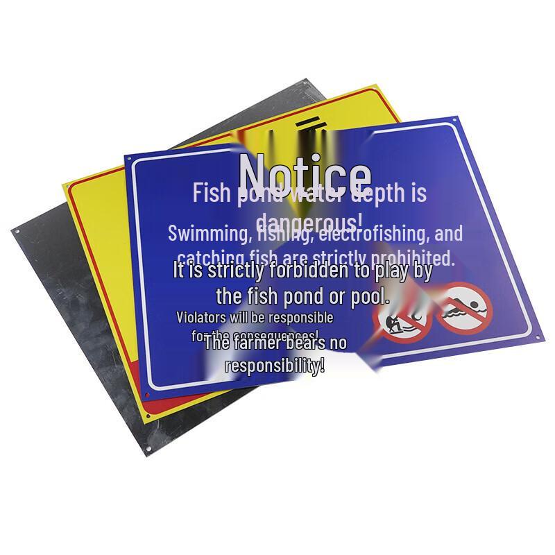 Haisidike HK-5013 Deep Water Danger Warning Sign