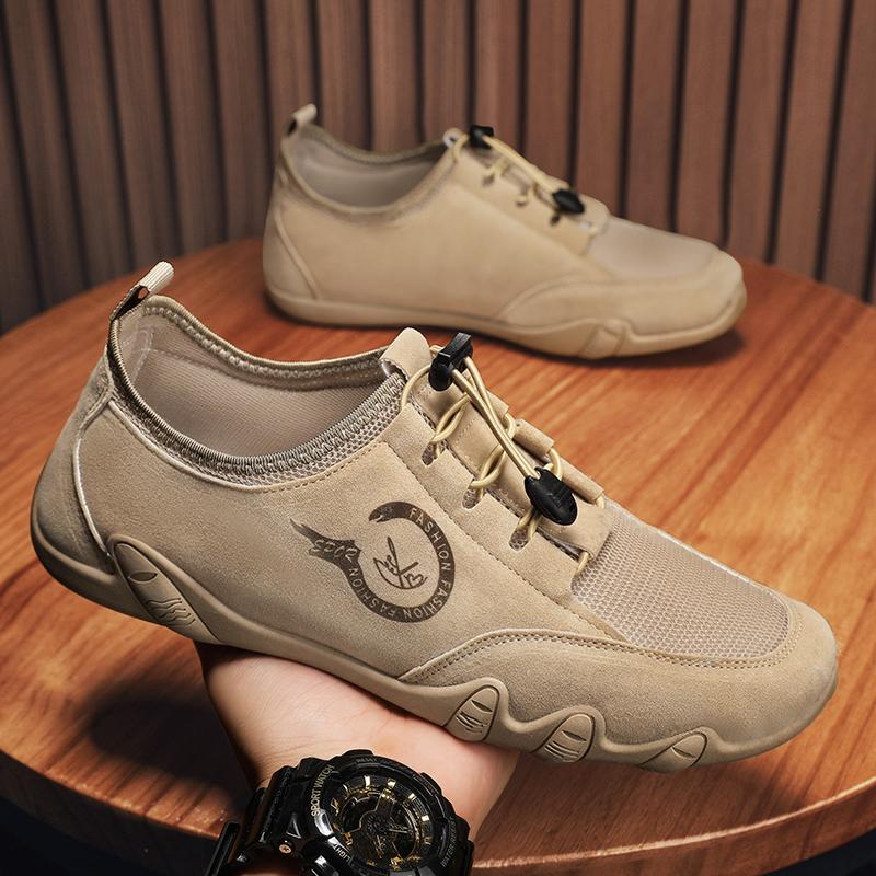 Модная мужская обувь Сетчатая дышащая нескользящая рабочая обувь Мужские модные — фото 6