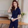 Women's Summer Short-Sleeve Formal Work Suit Set
