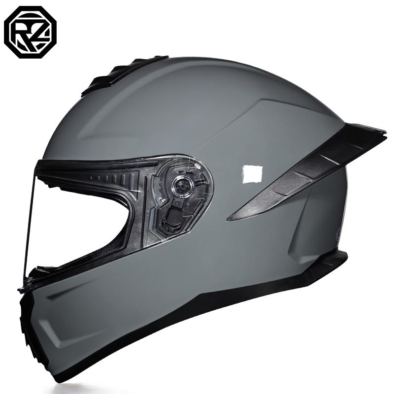 Motorcycle Helmet Men and Women Summer DOT Anti-fog ECE Helmet Full Cover Four Seasons Universal Winter Warm Personality