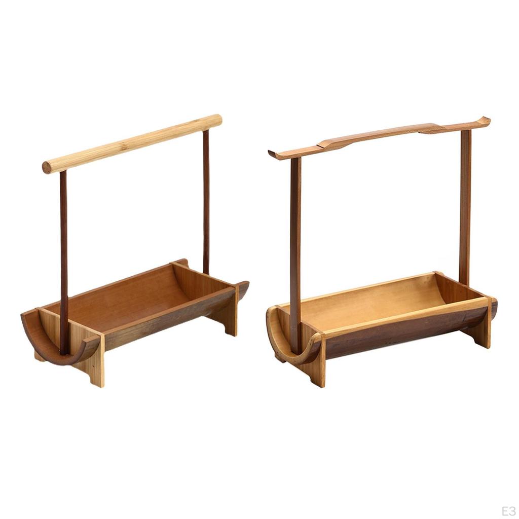 Bamboo Dried Fruit Bowl Serving Japanese Style Snack Creative Tableware