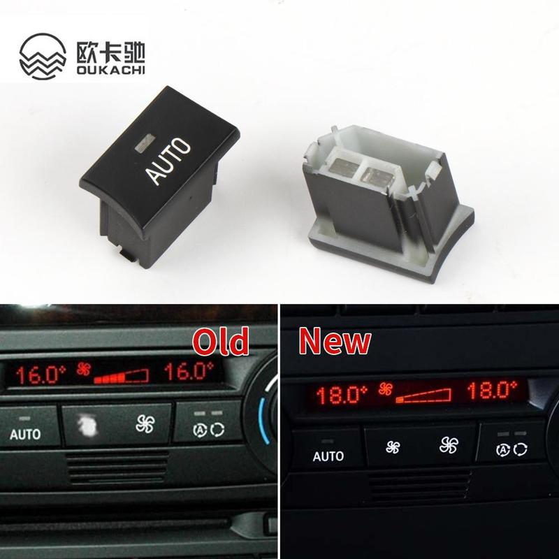 Auto Dashboard Klimaanlage Lüftungssteuerung AC-Taste Für BMW 1 3X1X3 Serie E81 E82 E87 E88 E84 E90 E91 E92 E93 F25