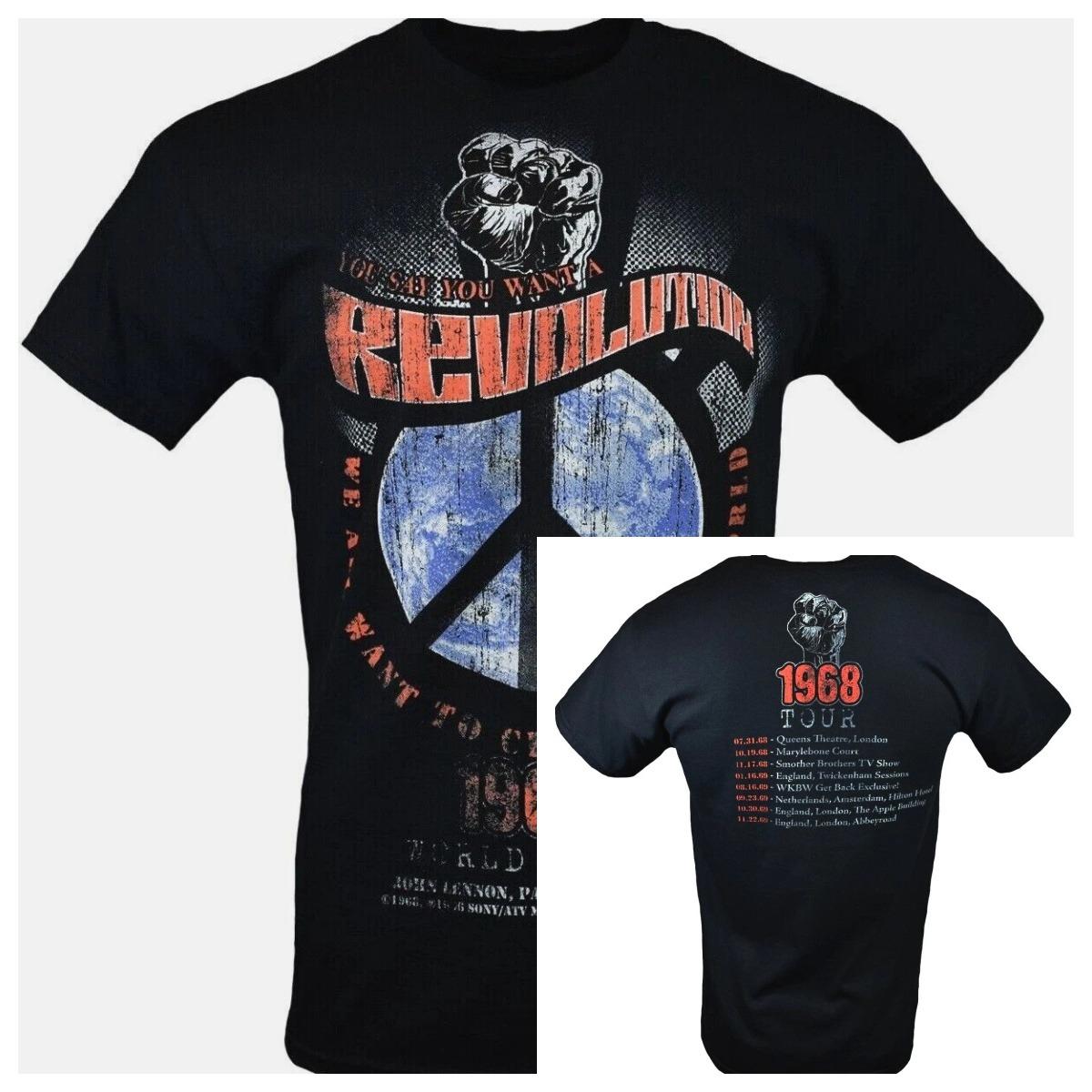 

Мужская футболка _THE BEATLES_ Джон Леннон Тур-Музыкальные футболки Рок-н-ролл- Группа НОВАЯ Высококлассная Роскошь для Мужчин и Женщин Топ Y2k 4XL