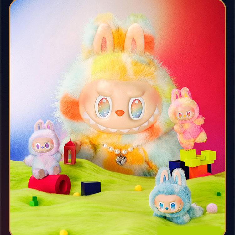 New POP MART The Monsters LABUBU Big Into Energy-ROCK THE UNIVERSE Vinyl Plush Doll Tie-Dye Doll Trendy Doll PPMT-2508-0085