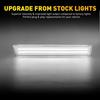 For 2015- Dodge Challenger Front Pair Bumper LED Side Parking Marker Lights