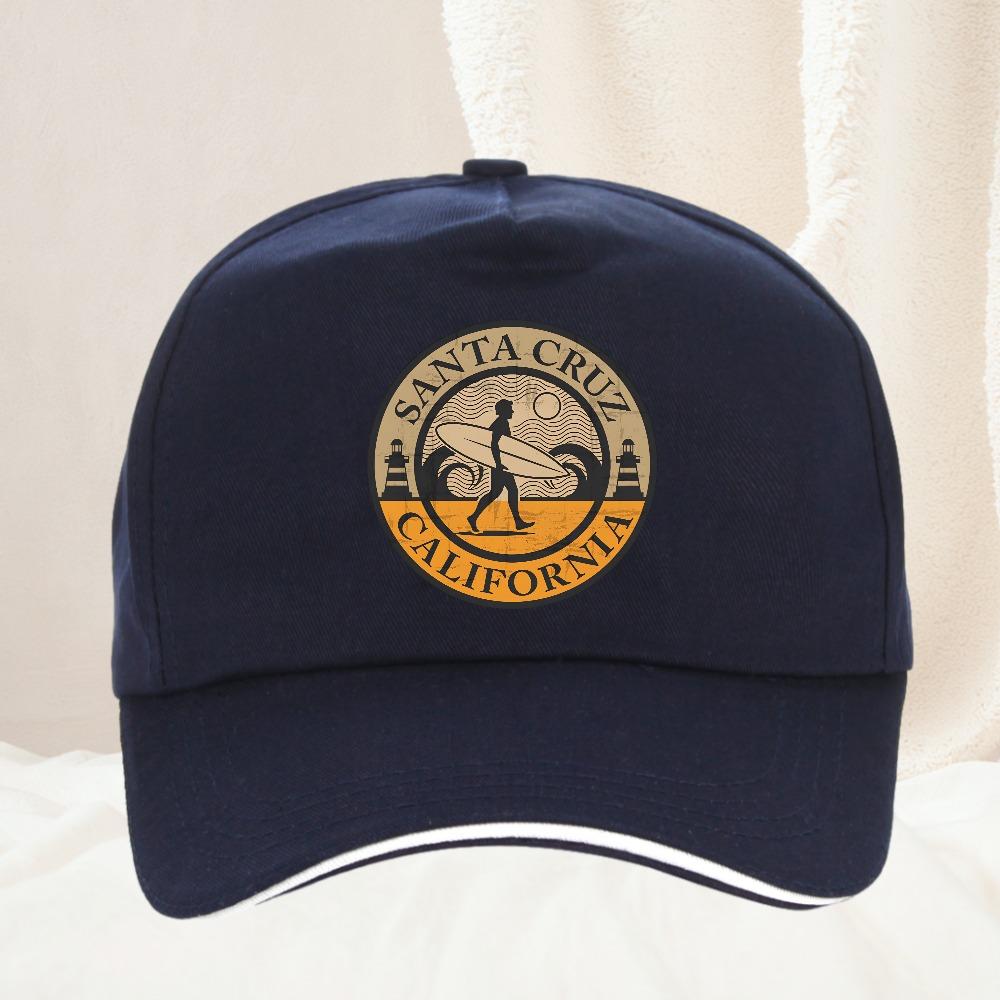 Cappellino da Baseball Santa Cruz California Unisex Donna Moda regolabile Unisex Cappello Snapback di Alta Qualità