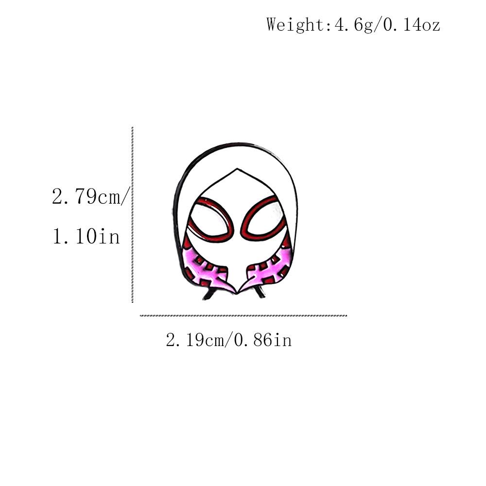 Spider-Man Avatar Brooch: Marvel Cartoon Character Alloy Pin