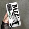 Anime Bleach Desgin Soft Phone Case for Samsung A17 A16 A15 A14 A13 A57 A56 A55 A54 A53 A37 A36 A35 A34 A33 A26 A25 A24 A23 A52