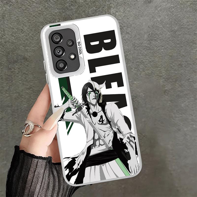 Anime Bleach Desgin Soft Phone Case for Samsung A17 A16 A15 A14 A13 A57 A56 A55 A54 A53 A37 A36 A35 A34 A33 A26 A25 A24 A23 A52