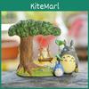 Mein Nachbar Totoro Harz Gartendekoration Mit Cartoon-Katzen-Schaukel Für Zuhause Und Büro