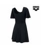 Alena Flora One-Piece Dress A6Bl1Pe01Blk