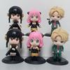 Spy X Family 6pcs/set Figures Lifelike Eyes And Convenient Palm Size