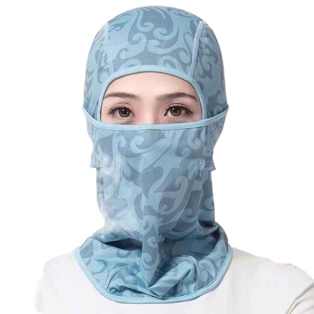 Shading Sunscreen Face Mask UV Protection Face Cover Neck Protector Riding Mask  Hiking