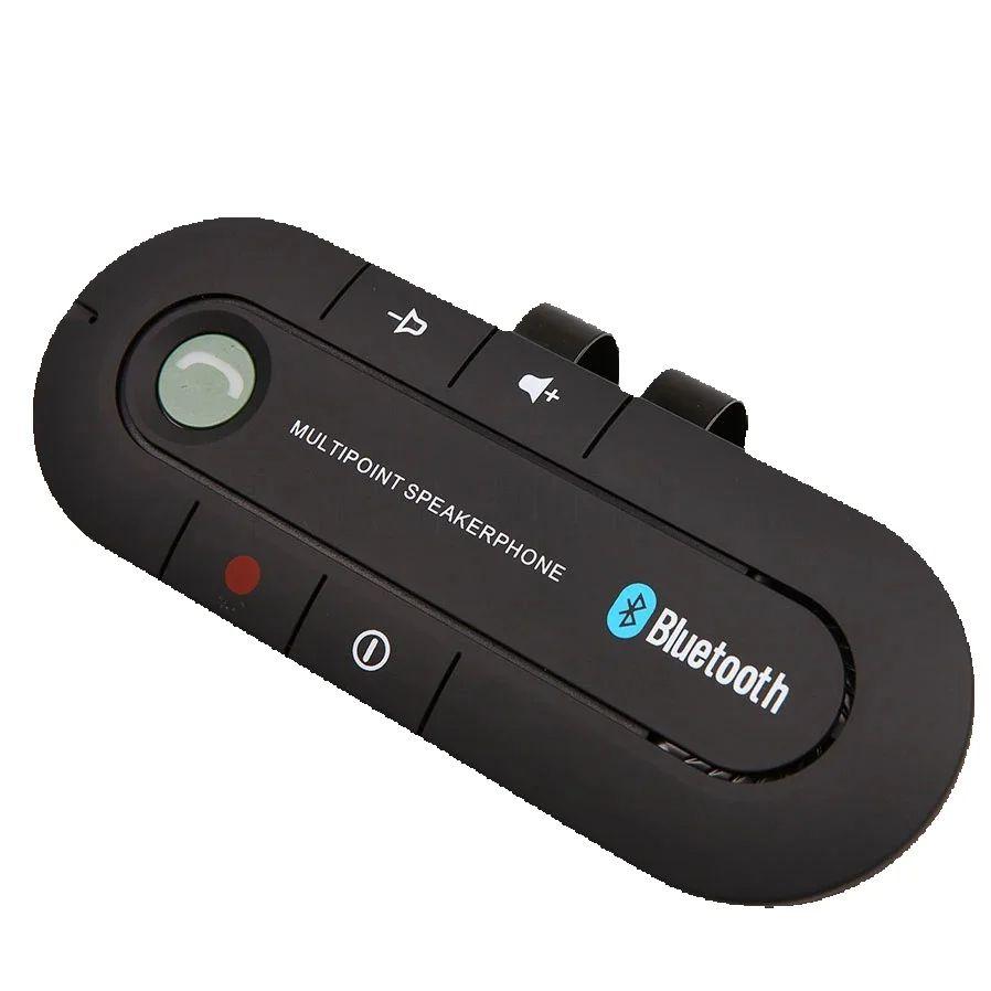 HOt Sale Wireless Handsfree Car Bluetooth Kit 4.1 Sun Visor Bluetooth Speaker Speakerphone MP3 Music Player Car Charger