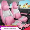 Lingbao Box Universal Cartoon Leather Seat Cover - All Seasons