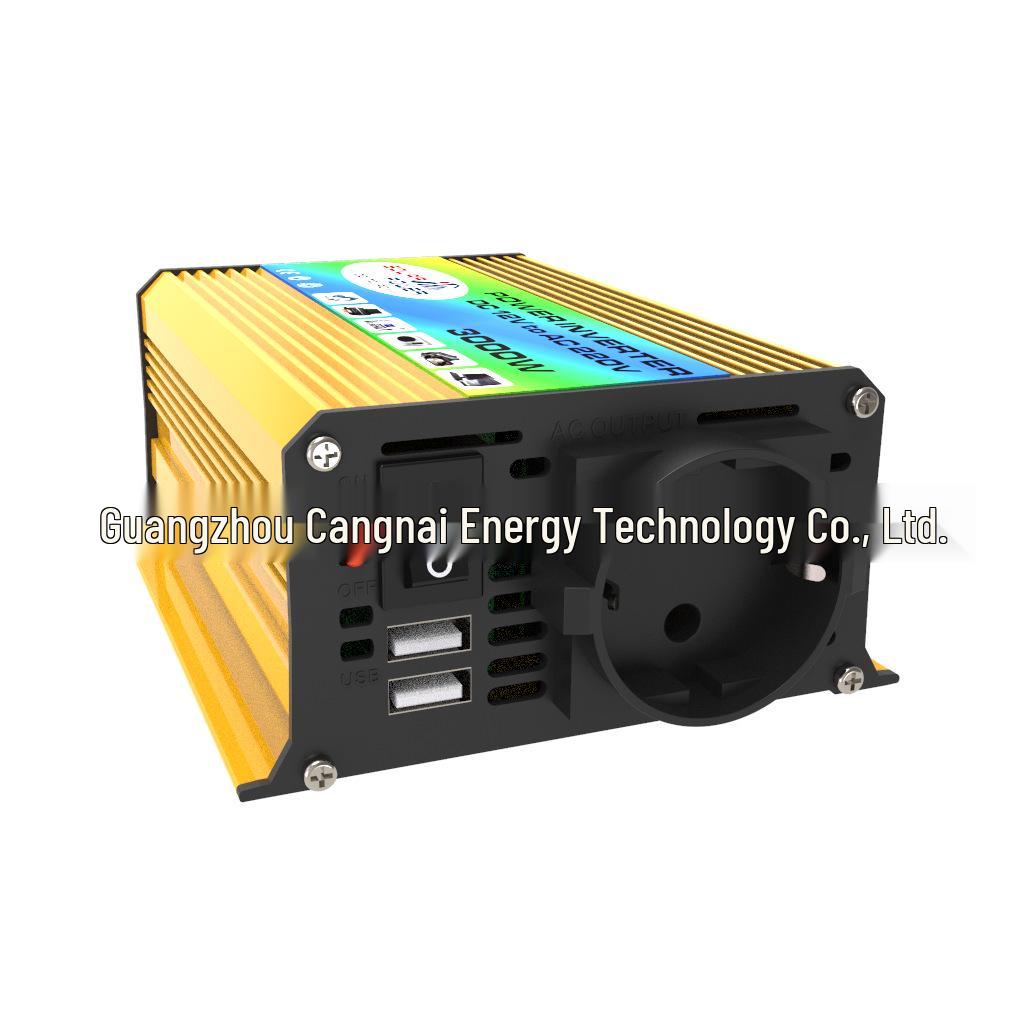 Car Power Inverter 300W 12V to 110V/220V with Dual USB Ports