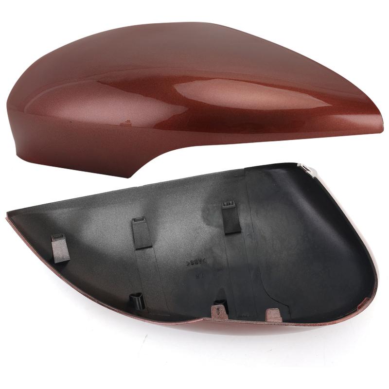 Spiegelkappen für Seitentürspiegel für Ford Fiesta MK7 2009 2010 2011 2012 2013 2014 2015 2016 2017 Lackierte Ersatz-Autozubehörteile