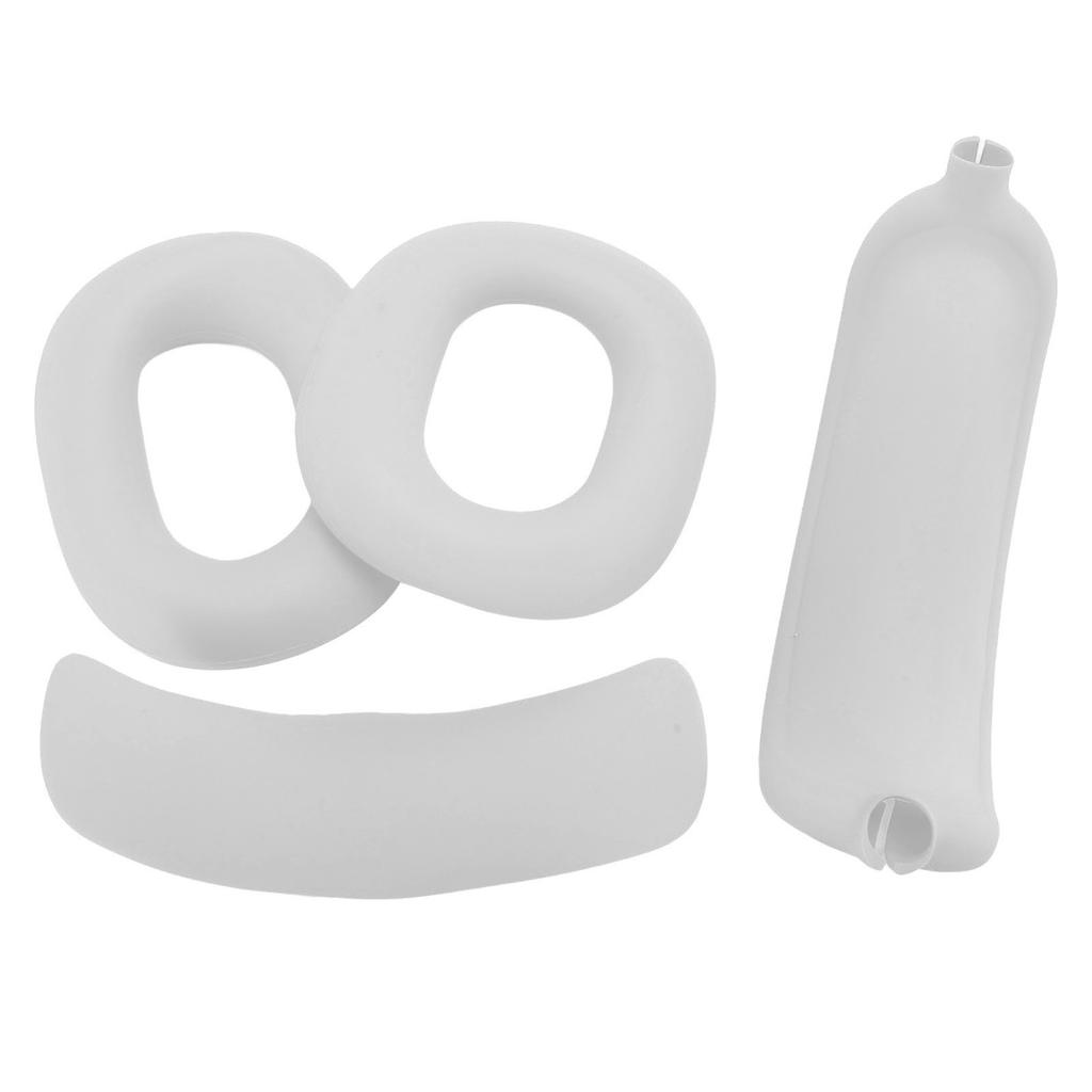 Headphone Ear Pad Cover Professional Silicone Earpads Headband Cover Beam Cushion Pad Set for IOS
