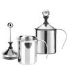 400ML Milk Frothing Mug Cup Double Mesh Coffee Mixer Dust-proof Coffee Foamer  Milk Frothing