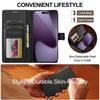LC.IMEEKE For iPhone 17 Pro Case Calf Texture PU Leather Stand Wallet Phone Cover