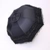 Five-Layer Floral Lace Sun Protection Umbrella - Folding Dual-Use for Sun and Rain