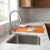 Non-Slip Kitchen Sink Mat Heat Resistant Kitchen Sink Storage Mat Sink Drain Pad  Kitchen