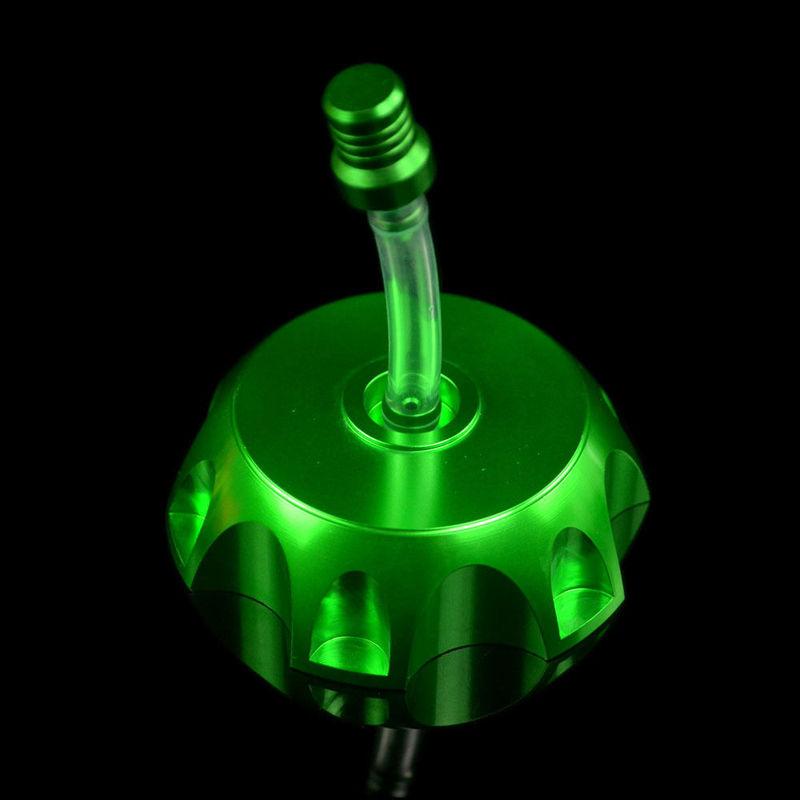 1 PCS 7 Colors CNC ALUMINUM Performance Racing CNC Billet Aluminum Gas Fuel Tank Cap For Dirt Pit Bike ATV SSR чёрный
