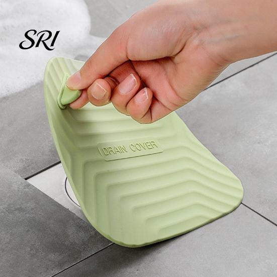 Tappo Scarico Impermeabile per Doccia e Vasca, Tappo in Silicone per Pavimento con Maniglia per Lavello da Cucina, Taglia Universale Raccogli Detriti per Cucina, Bagno e