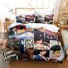 Semantic Error 3Pcs Bedding Set Duvet Cover 2 Pillowcases Campus Romance Two Main Characters Graphic Breathable Dorm Linen