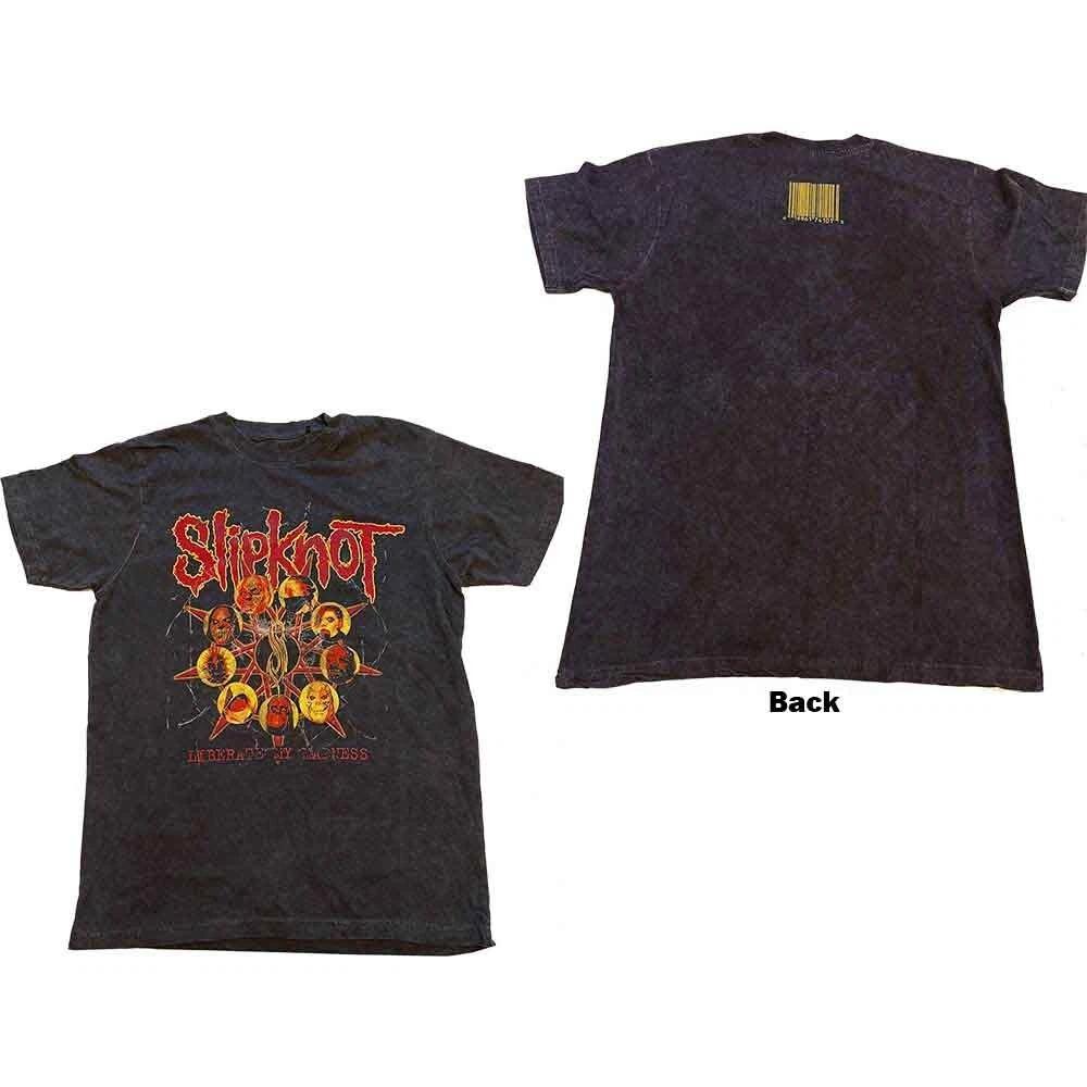 Slipknot  Liberate  Black T shirt - NEW L