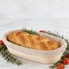 Ensemble Professionnel de Porte-Pain Lot de 2 avec Couvercles Préformés Idéal pour le Pain au Levain et le Pain de Blé Artisanal