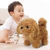 Electronic Dog Robot Lifelike Walking Barking Wagging Tail Puppy Plush Cute
