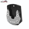 Motorcycle Kickstand Foot Side Stand Extension Pad Support Plate For YAMAHA XMAX 125 300 250 XMAX250 XMAX125 XMAX300 2017-2023