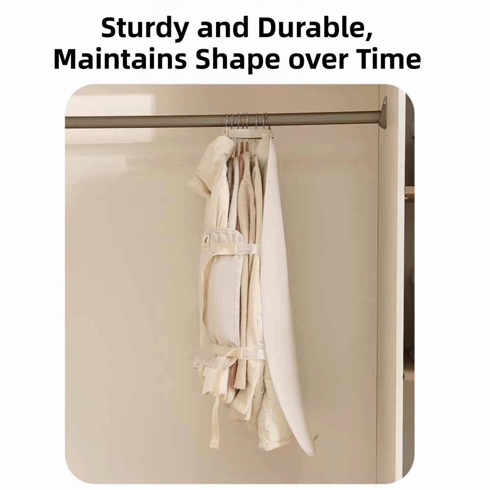 Compressed Wardrobe Storage Board Dustproof Suit Cover Storage Bag Garment Bag Cover  Home Storage