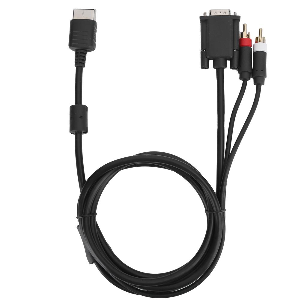 VGA High Definition Cable with Adapter Audio Conversion Cable for Sega Dreamcast DC