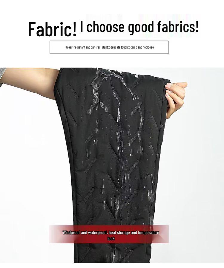 Herren Winter Lammfellhose: Warm, locker sitzend mit Samtfutter und in großen Größen erhältlich.